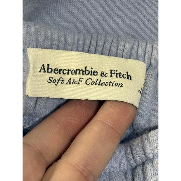 Womens Abercrombie Fitch Soft AF Blue Fleece Casual Athletic Sweatpants Size XS - Picture 3 of 5